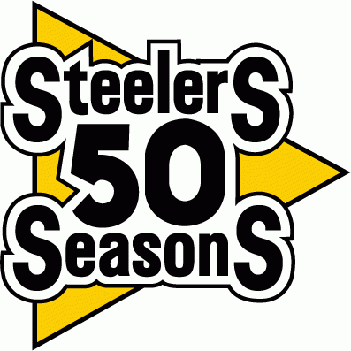 Pittsburgh Steelers 1982 Anniversary Logo iron on paper